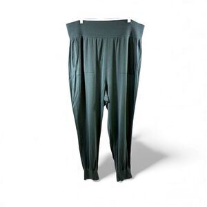 Athleta Knit Joggers in Teal Size 2X